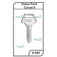 Chave Gold Ford Corcel II G 093 - PACOTE COM 5 UNIDADES